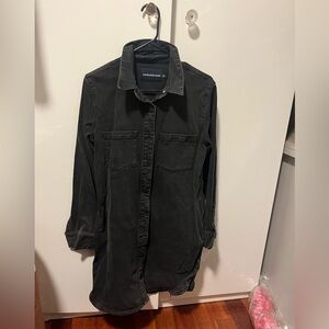 Calvin Klein Jeans Black Jacket Dress